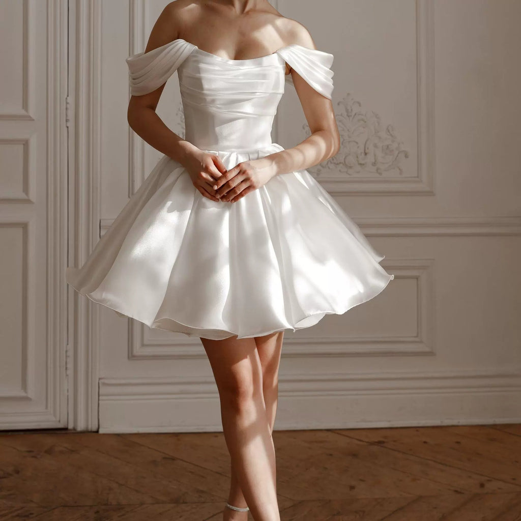 White Off-Shoulder Dress II