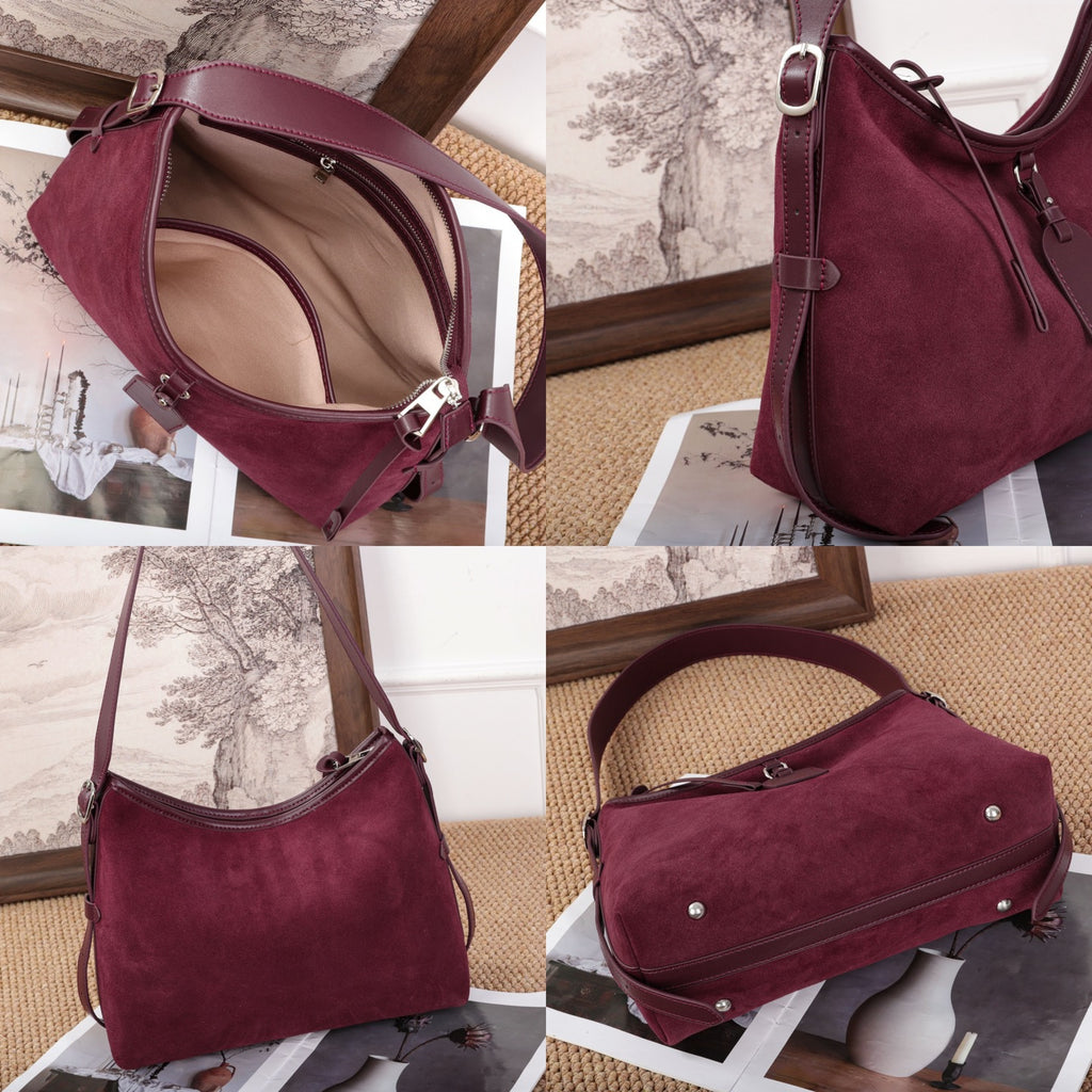 Leather Shoulder Bag VI
