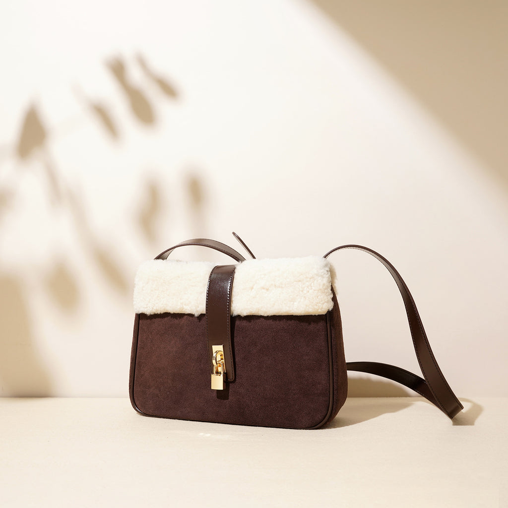 Leather Shoulder Bag 6893