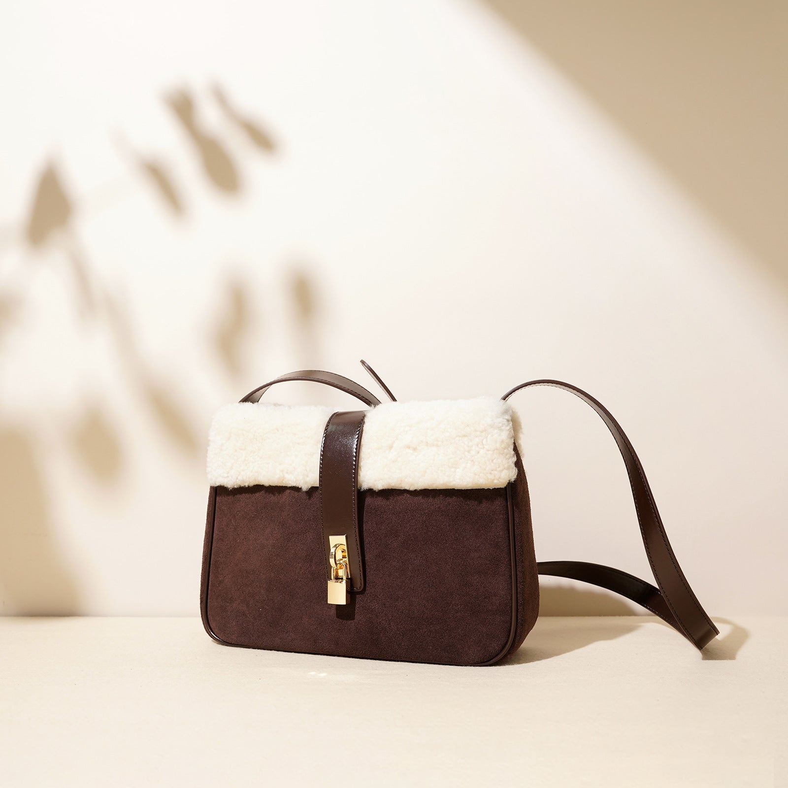Leather Shoulder Bag 6893