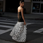 White Tube Top Dress