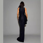 Black Three-Dimensional Dress