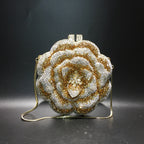 Rose Metal Dinner Bag