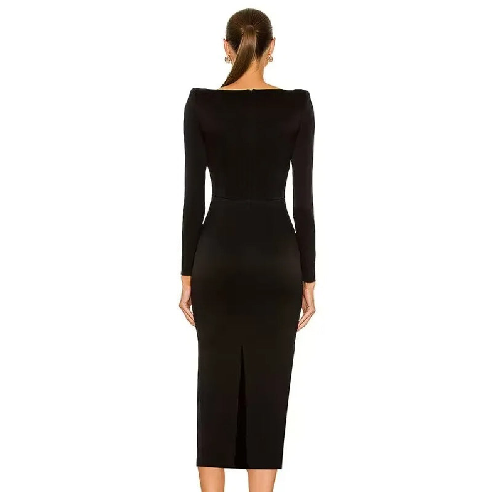 Black Long Sleeve Dress II