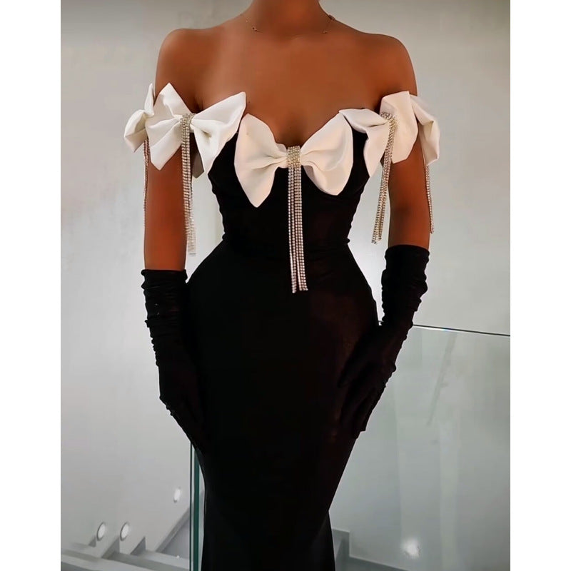 White Tube Top Dress V
