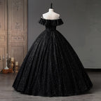 Black V-Neck Dress III