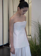 White Satin Dress IV