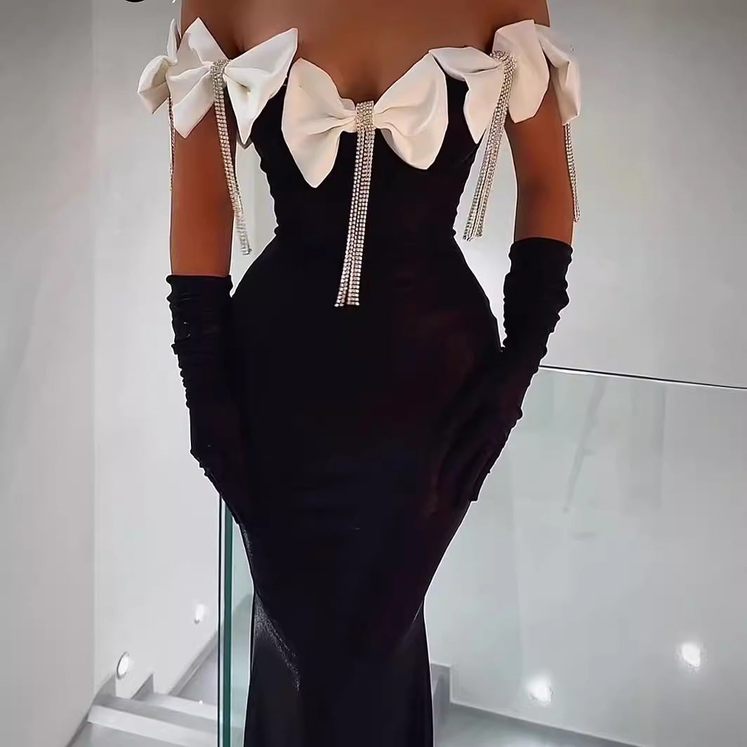 White Tube Top Dress V