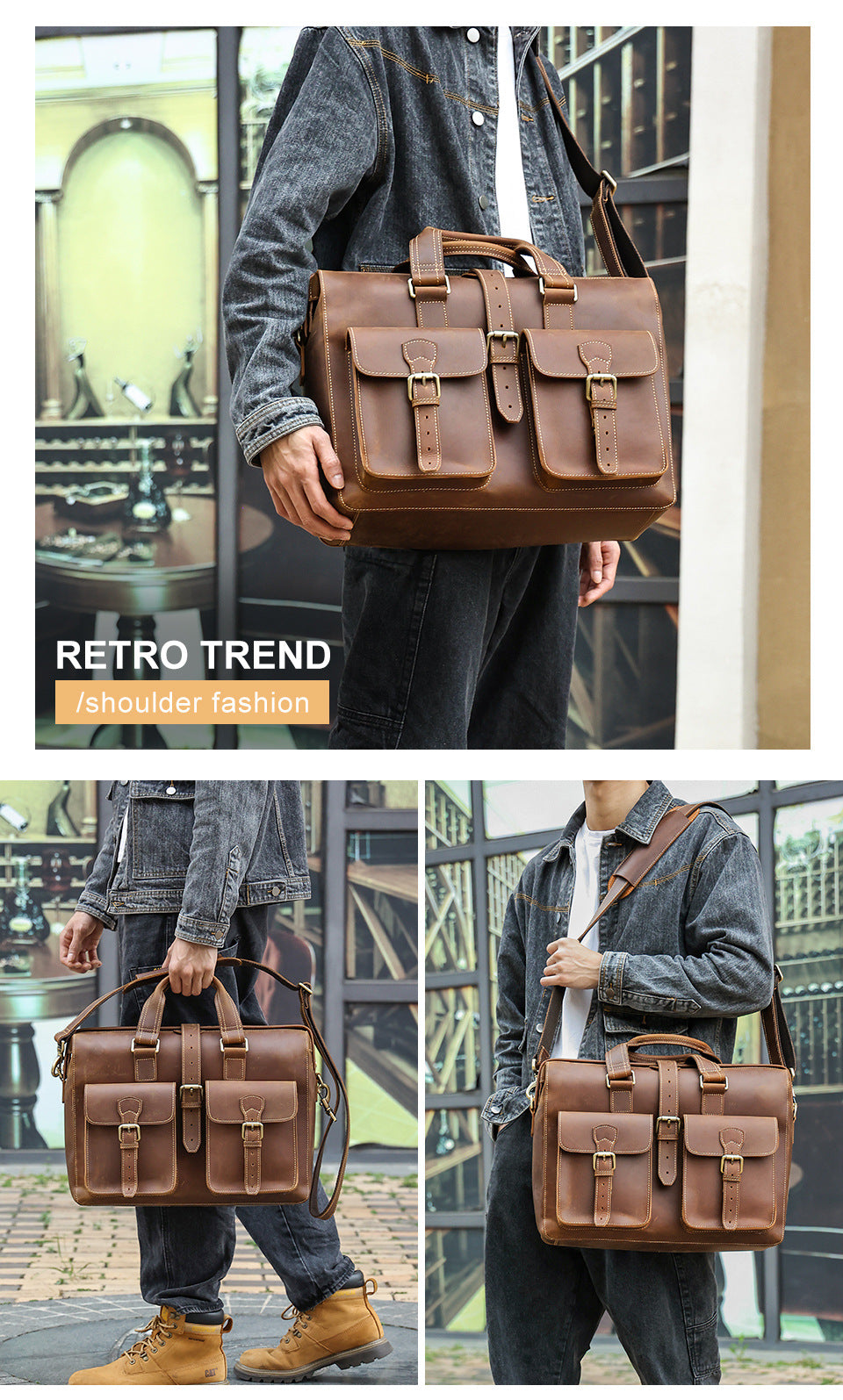 Leather Bag 393