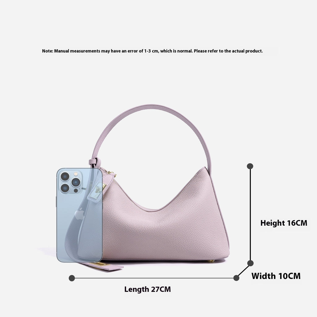 Leather Shoulder Bag 2444
