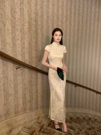 Jacquard Dress