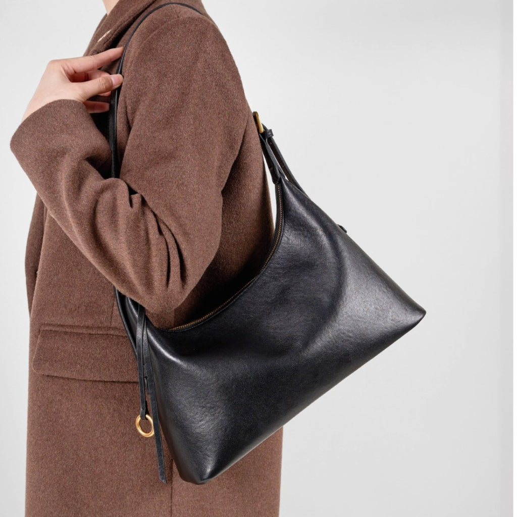 Leather Shoulder Bag VII