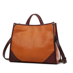 Leather Shoulder Bag 8073