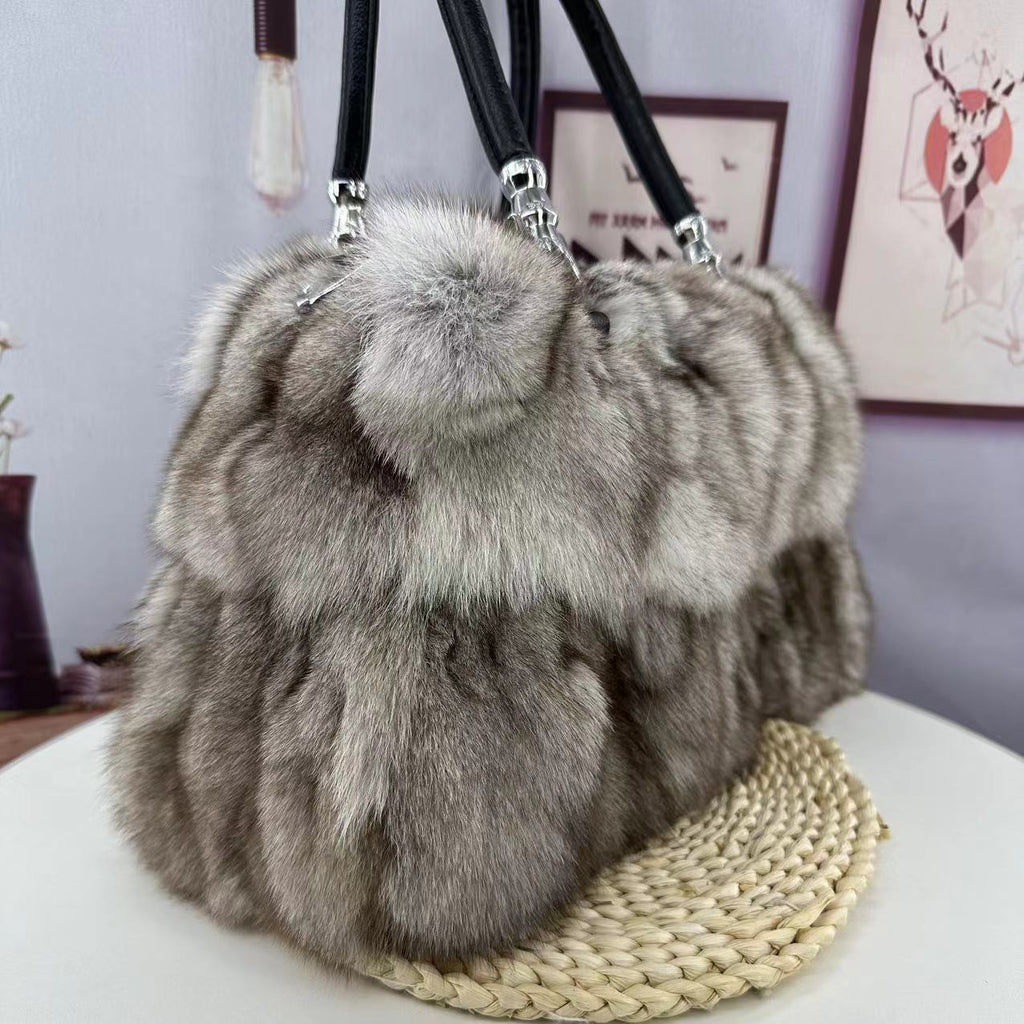 Fox Fur Bag