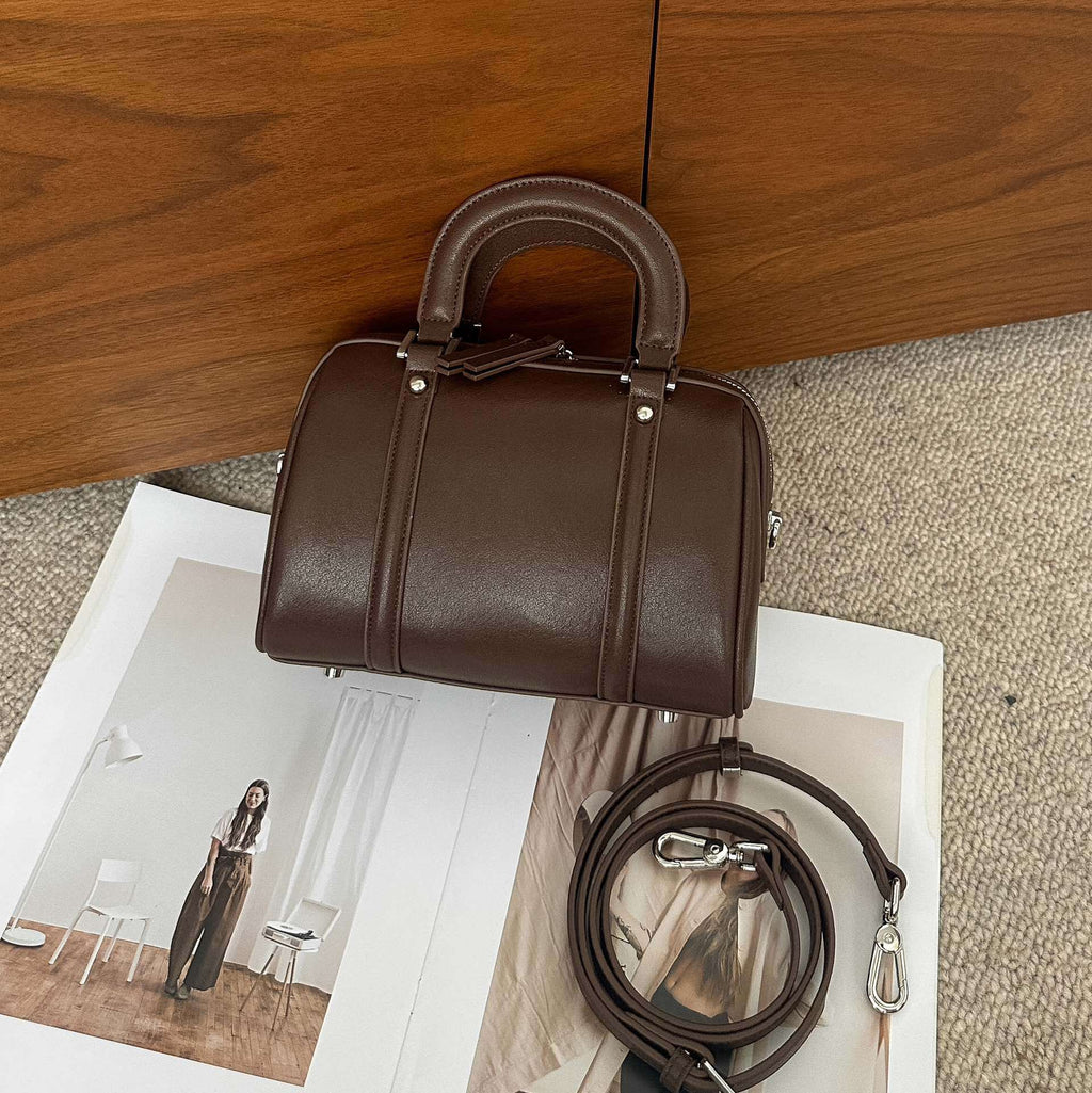 Leather Crossbody Bag 6997