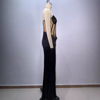 Black Oblique Dress