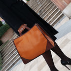Leather Shoulder Bag 8073