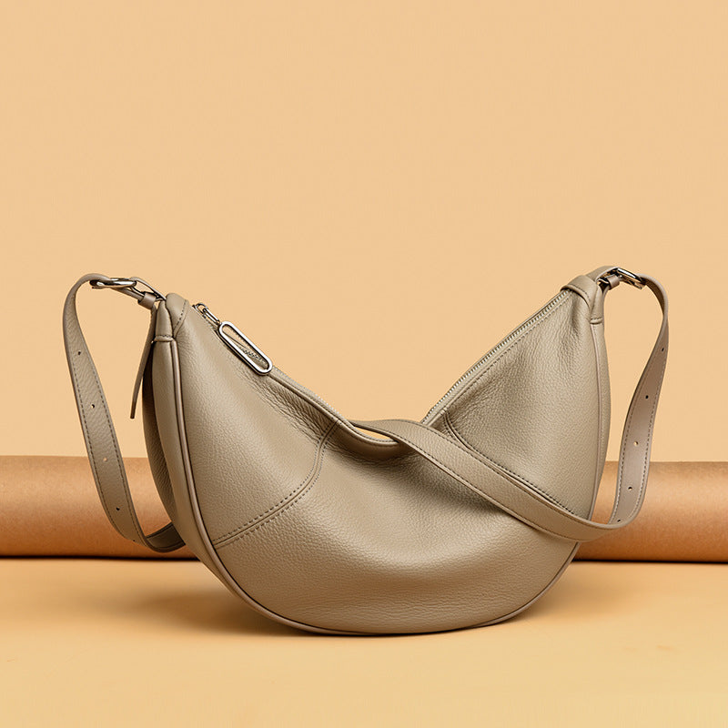 Leather Shoulder Bag 8529