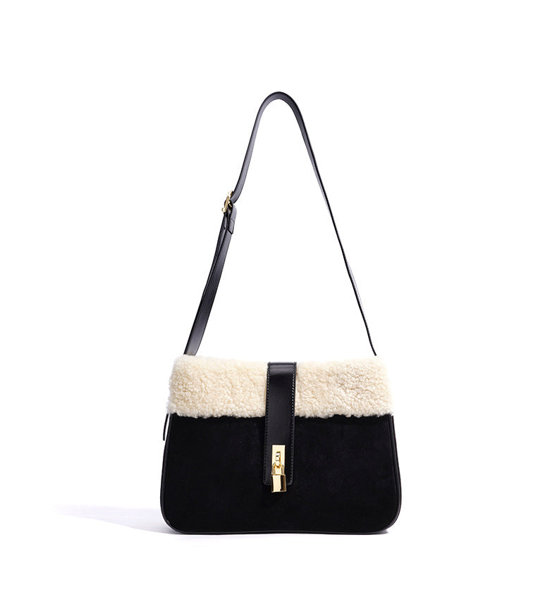 Leather Shoulder Bag 6893