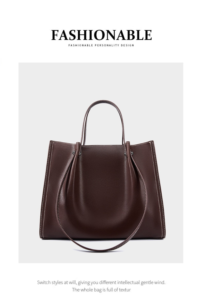 Leather Shoulder Bag 193