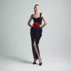 Black Paillette Dress