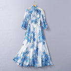 White Printed Dress III
