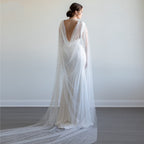 Bridal Cloak White