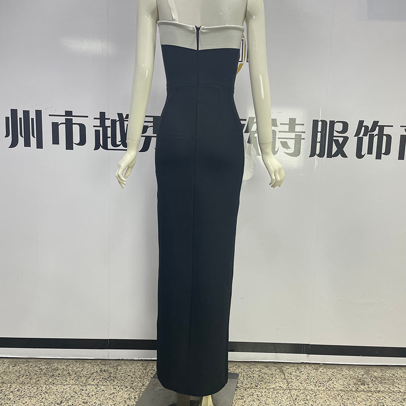 White Tube Top Dress III