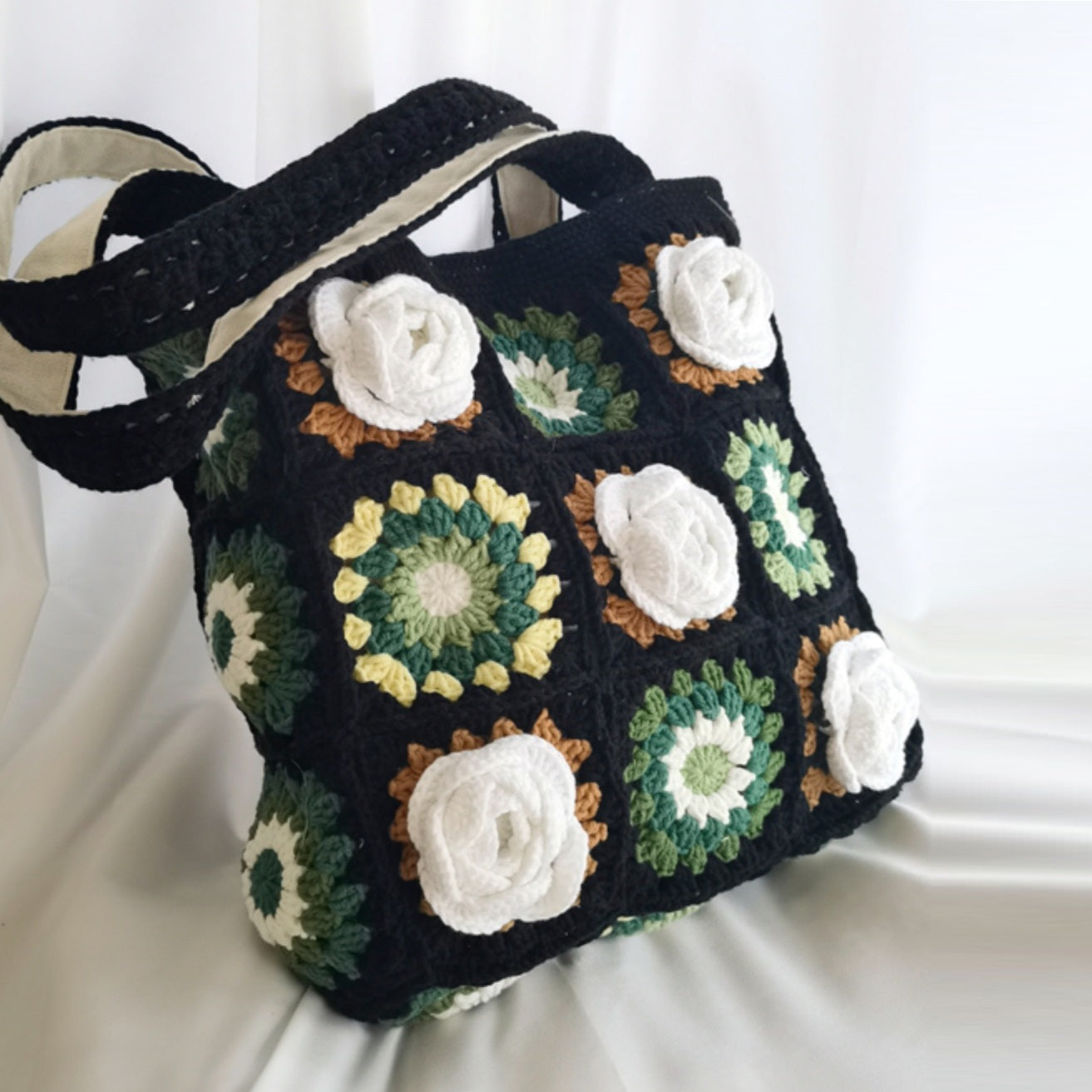 Woven Shoulder Bag