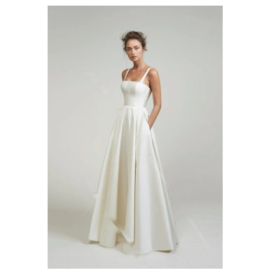 White Satin Dress V