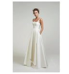 White Satin Dress V