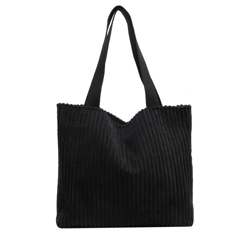 Japanese College Corduroy Bag