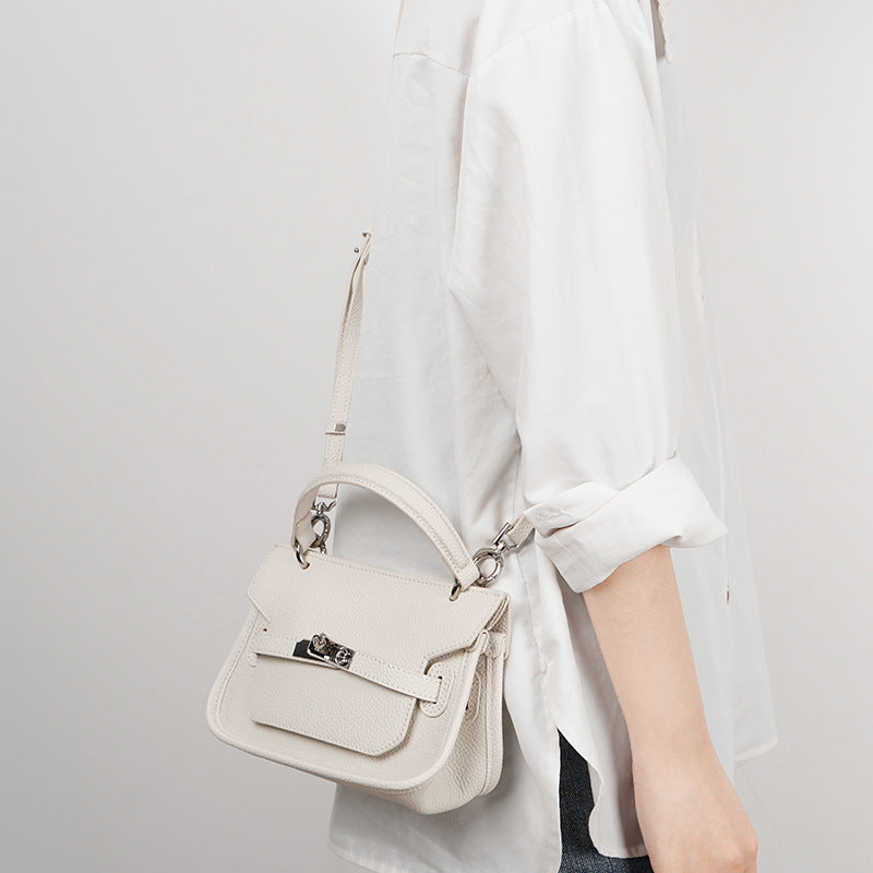 Leather Crossbody Bag 7807