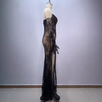Black Lace Dress V