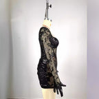 Black Lace Dress IV
