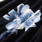 Black Flower Dress