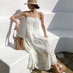 White Embroidered Dress II