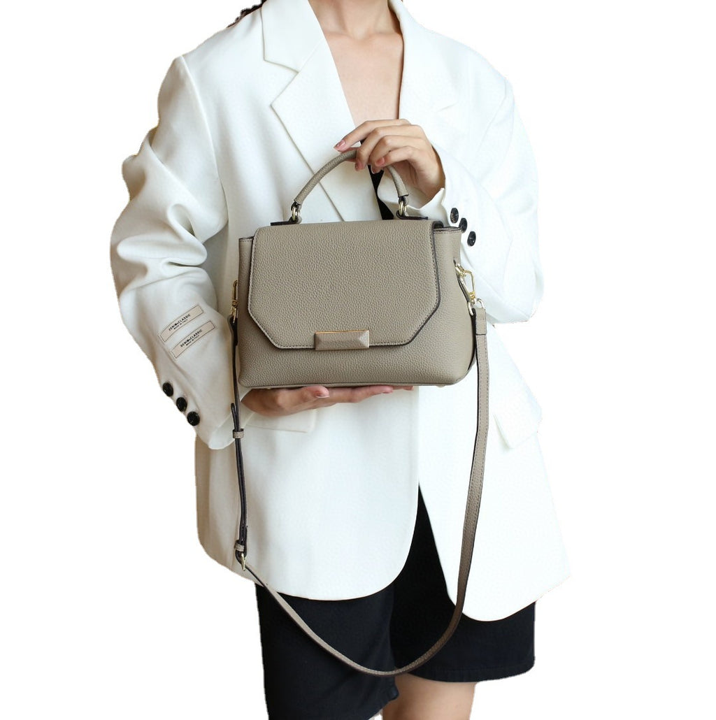 Leather Shoulder Bag 5853