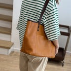 Leather Shoulder Bag 456