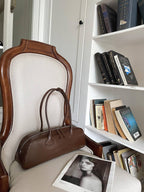 Leather Shoulder Bag 8584