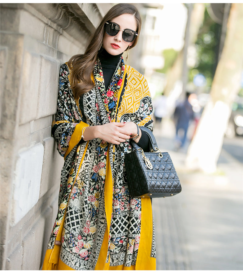 Brand Plaid Cashmere