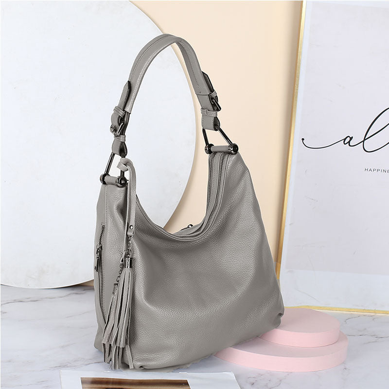 Cowhide Shoulder Bag VIII