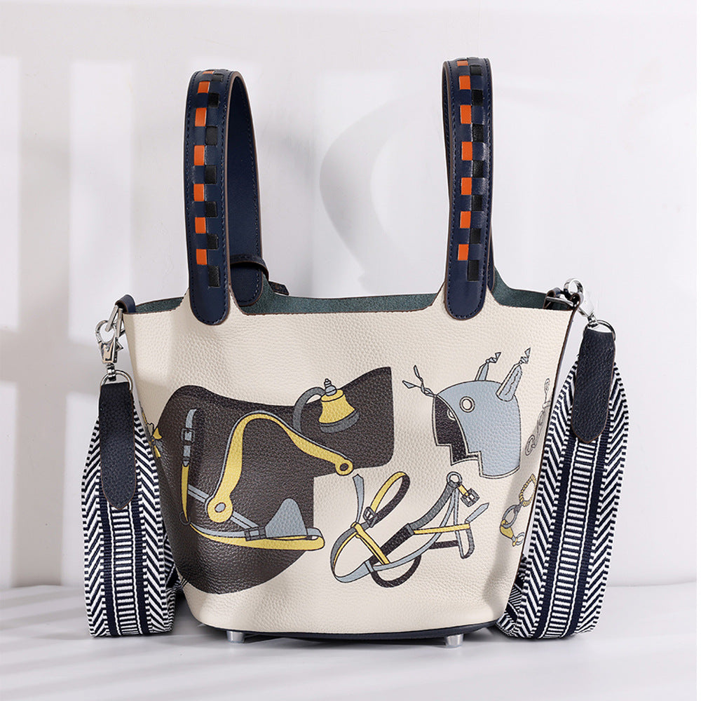 Cowhide Shoulder Bag VI