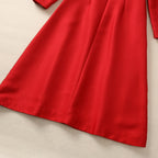 Long Sleeve Dress V