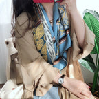 Silk Scarf X