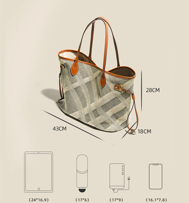 Canvas Shoulder Bag