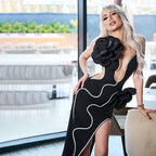 Black Stripe Dress