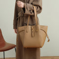 Leather Shoulder Bag 7879