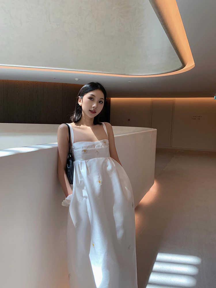 White Printed Dress II