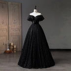Black V-Neck Dress III
